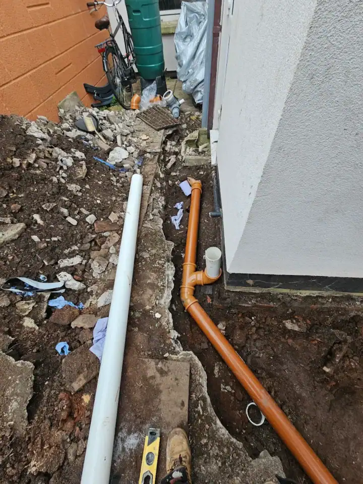 Ground Work And New Soil Pipe Installation 03