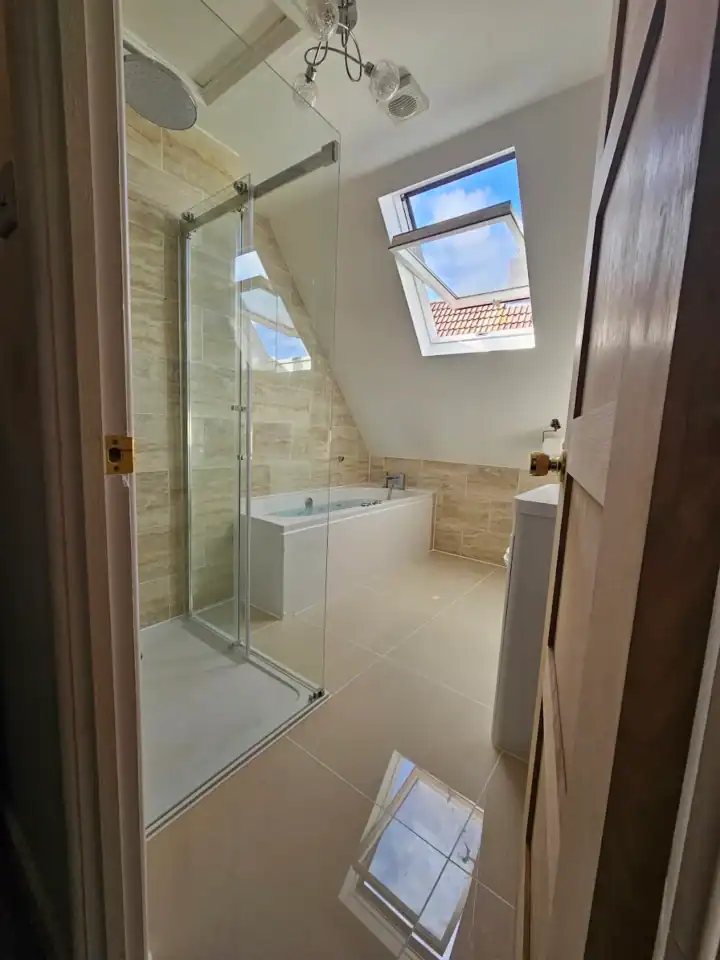 New Rain Shower Enclosure Installation 04