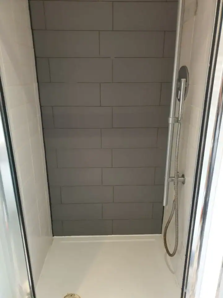 Shower New Tiled Feature Wall Xk 03